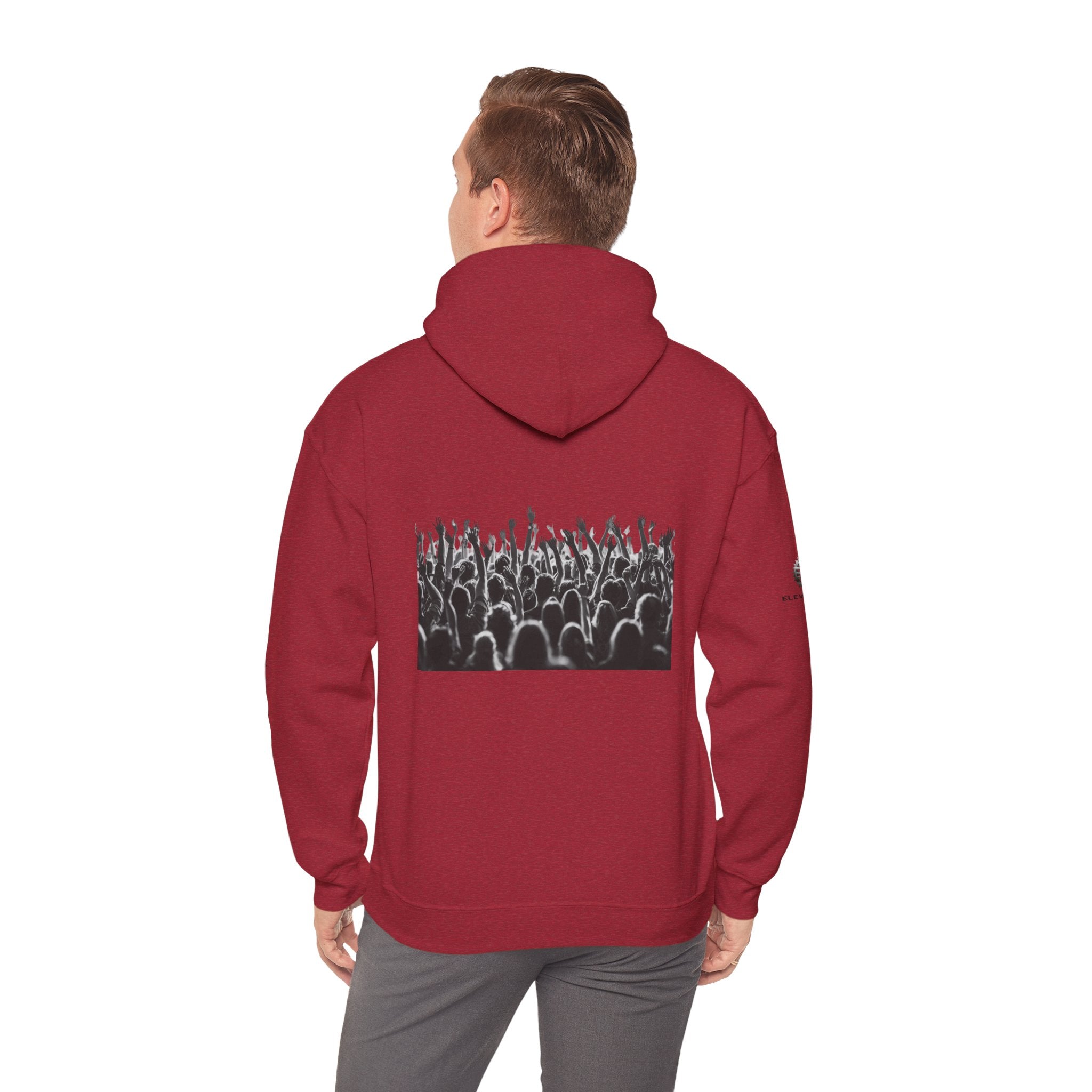 “Graphic Debut” Hoodie- Sleeve Printed Affirmation