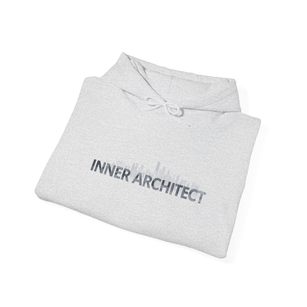 "Inner Architect" Hoodie Sweatshirt- Sleeve Printed Affirmation