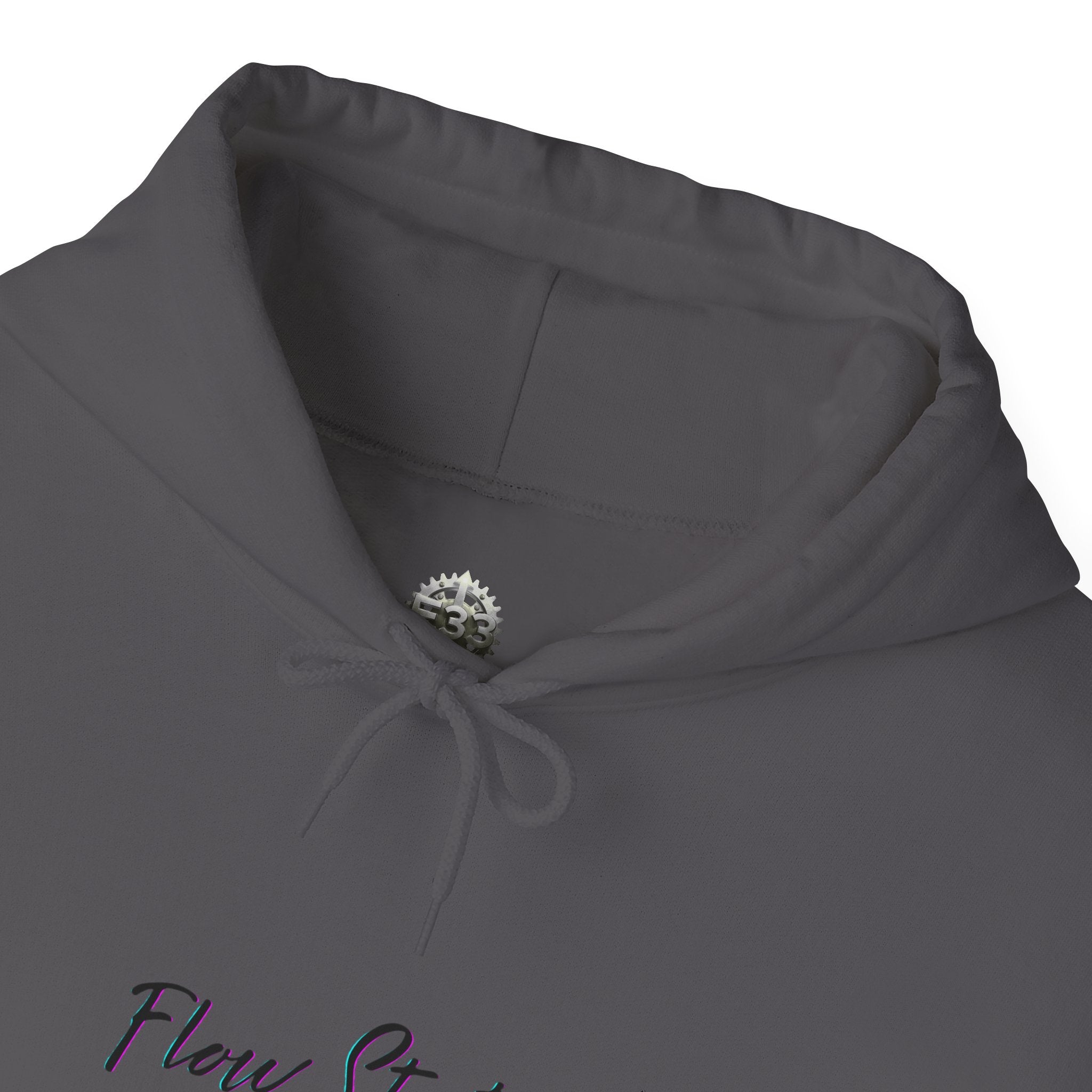 “Flow State” Hoodie- Sleeve Printed Affirmation
