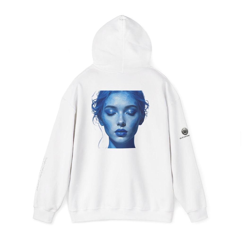 “Flow State” Hoodie- Sleeve Printed Affirmation