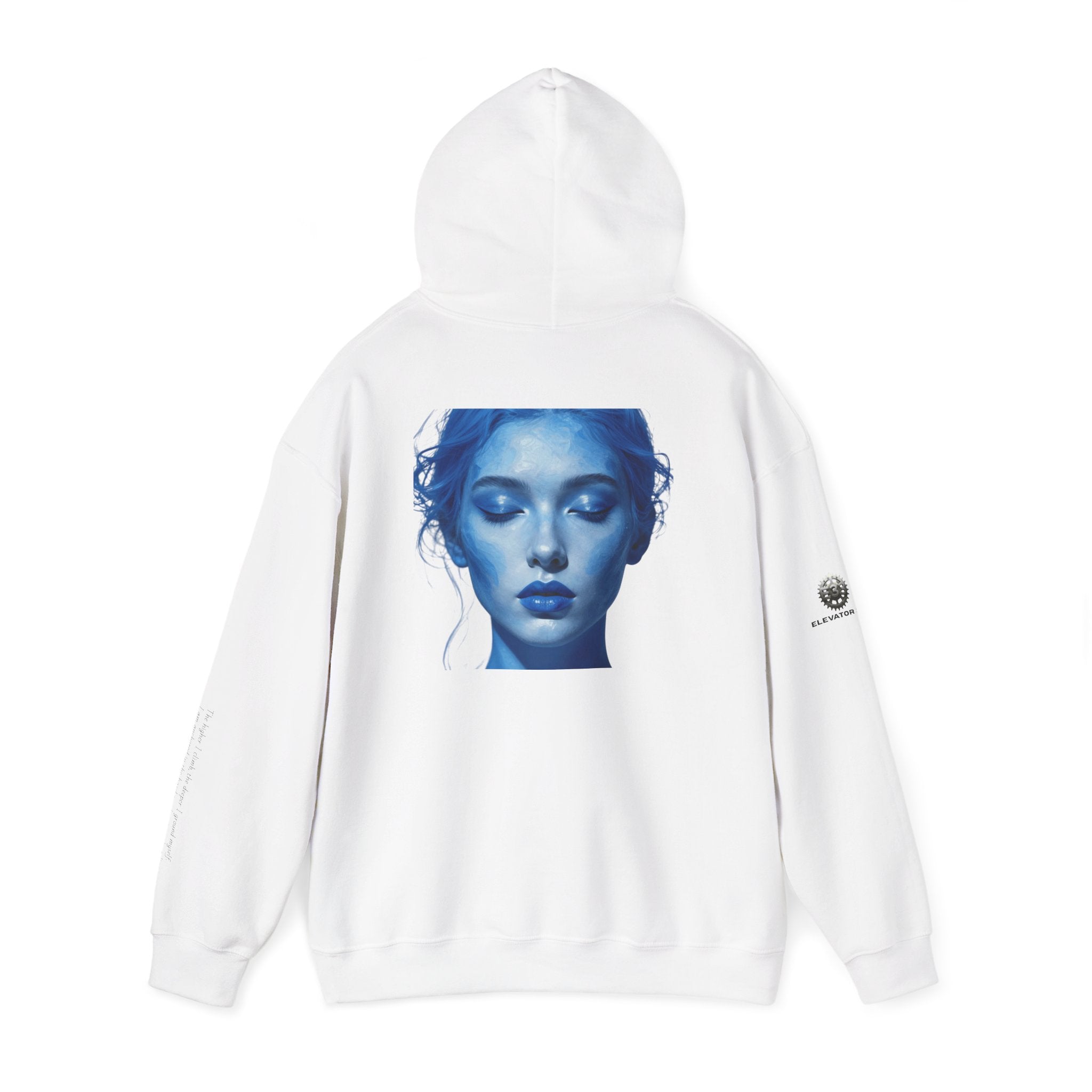 “Flow State” Hoodie- Sleeve Printed Affirmation