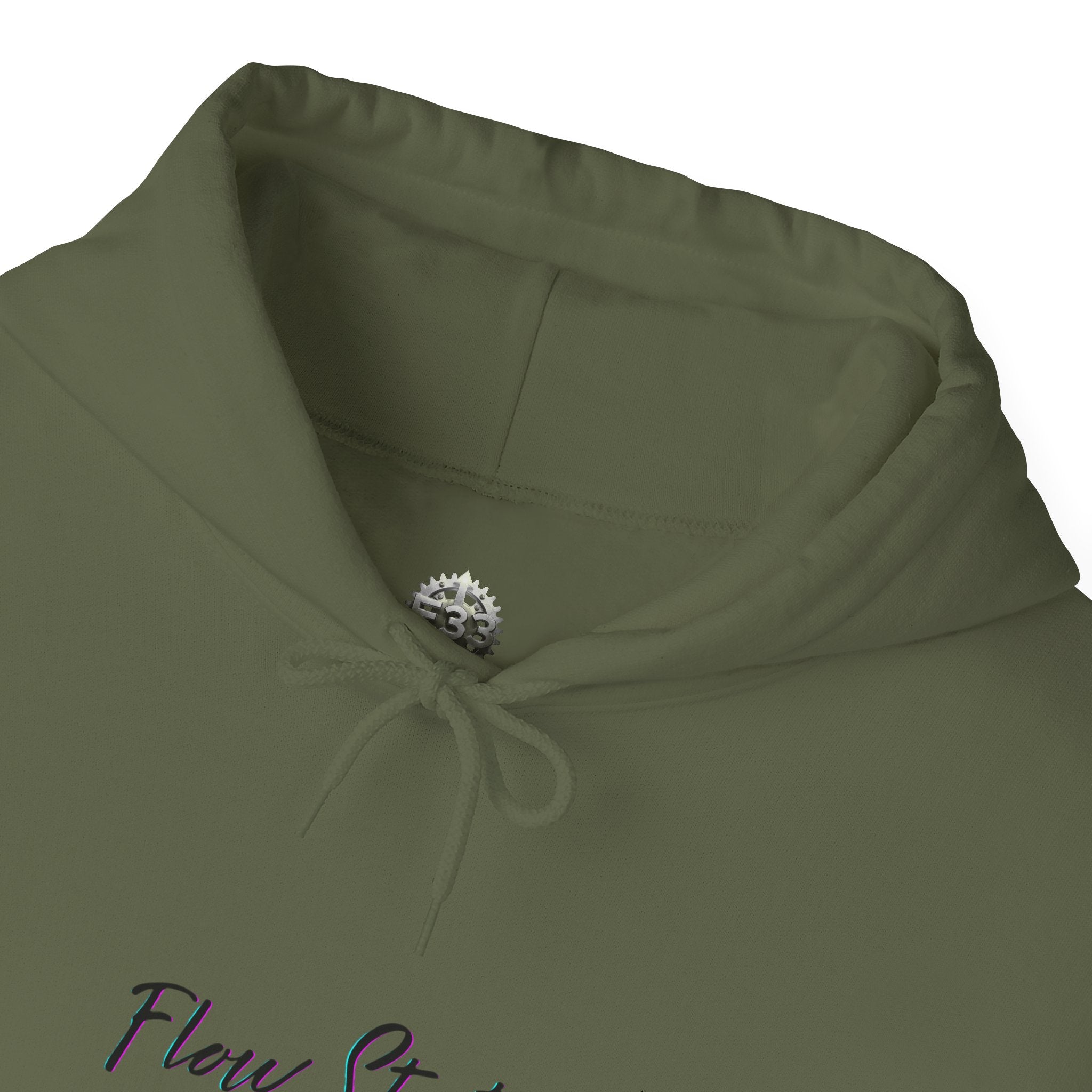 “Flow State” Hoodie- Sleeve Printed Affirmation