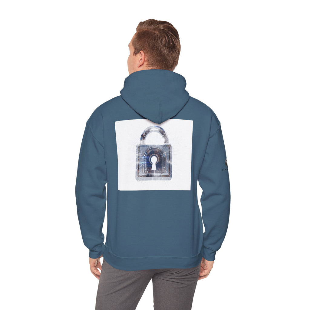 “Source Lock” Hoodie Sweatshirt- Sleeve Print Affirmation