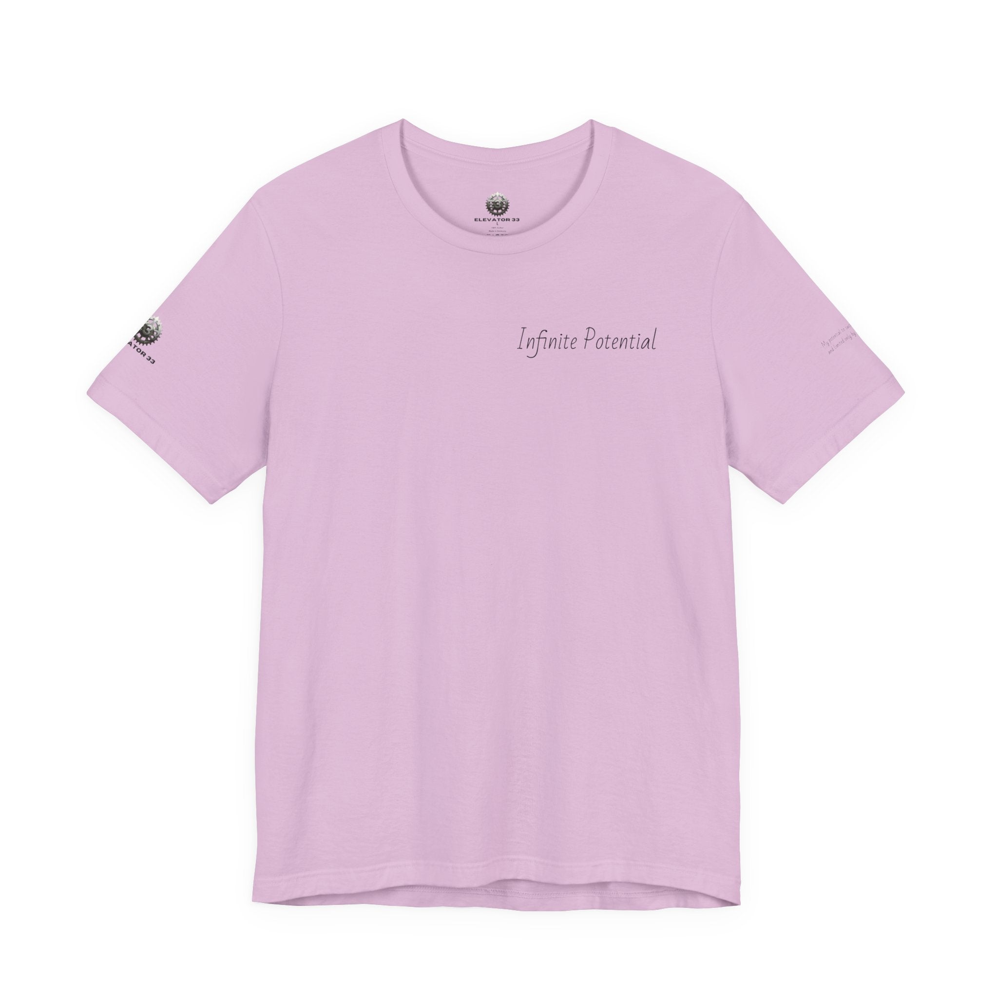 Infinite Potential Tee — "My potential to succeed is only limited by my imagination."