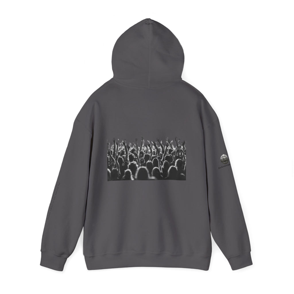 “Graphic Debut” Hoodie- Sleeve Printed Affirmation
