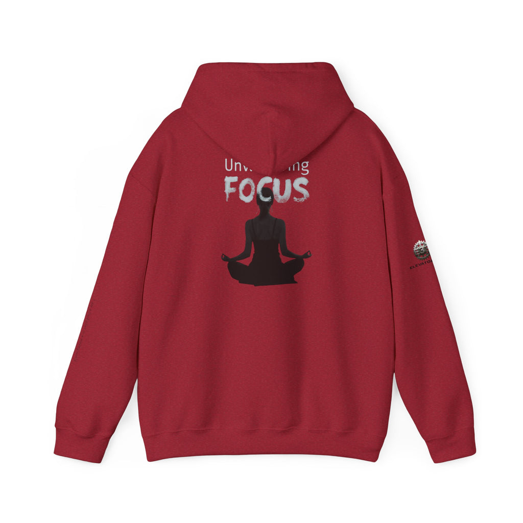 “Unwavering Focus” Hoodie- Sleeve Print Affirmation