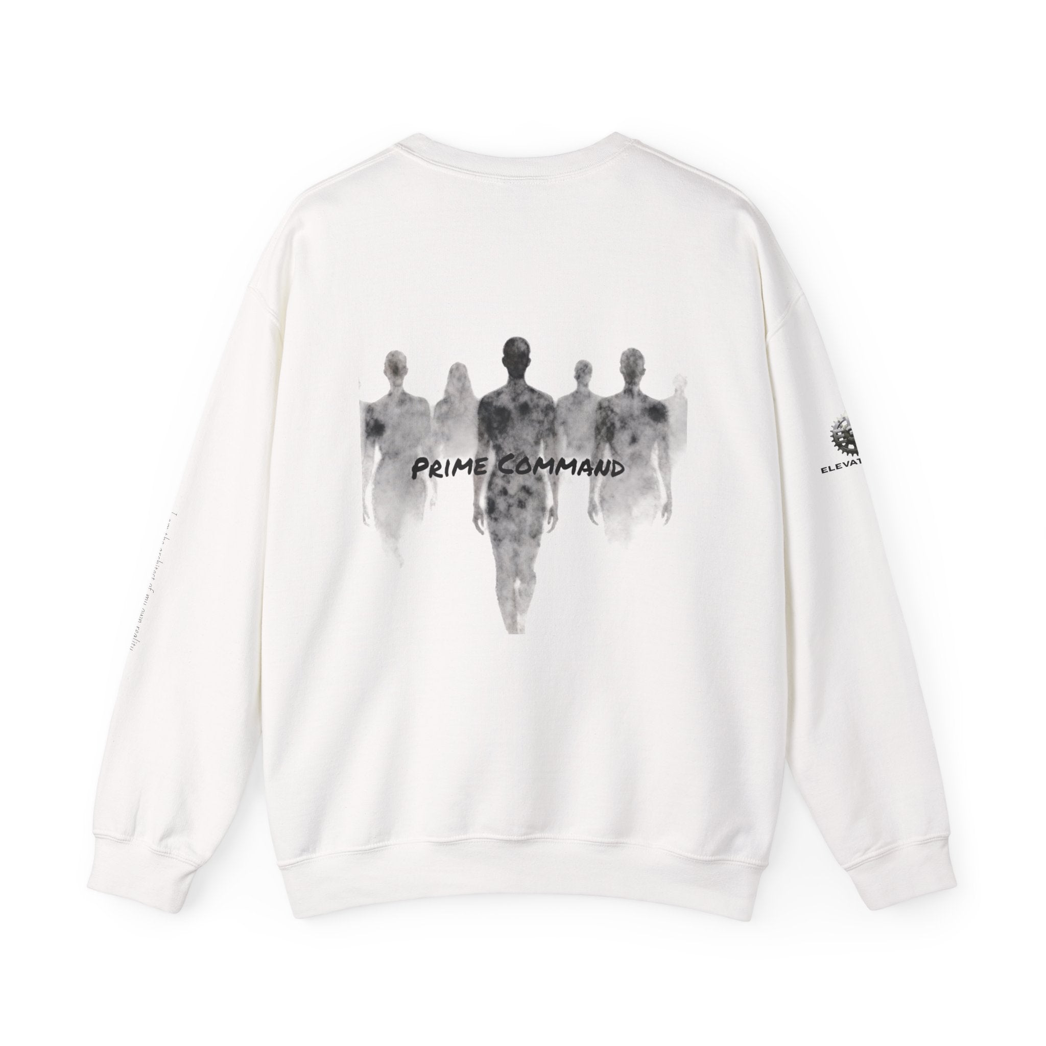 “Prime Command” Hoodie- Sleeve Print Affirmation