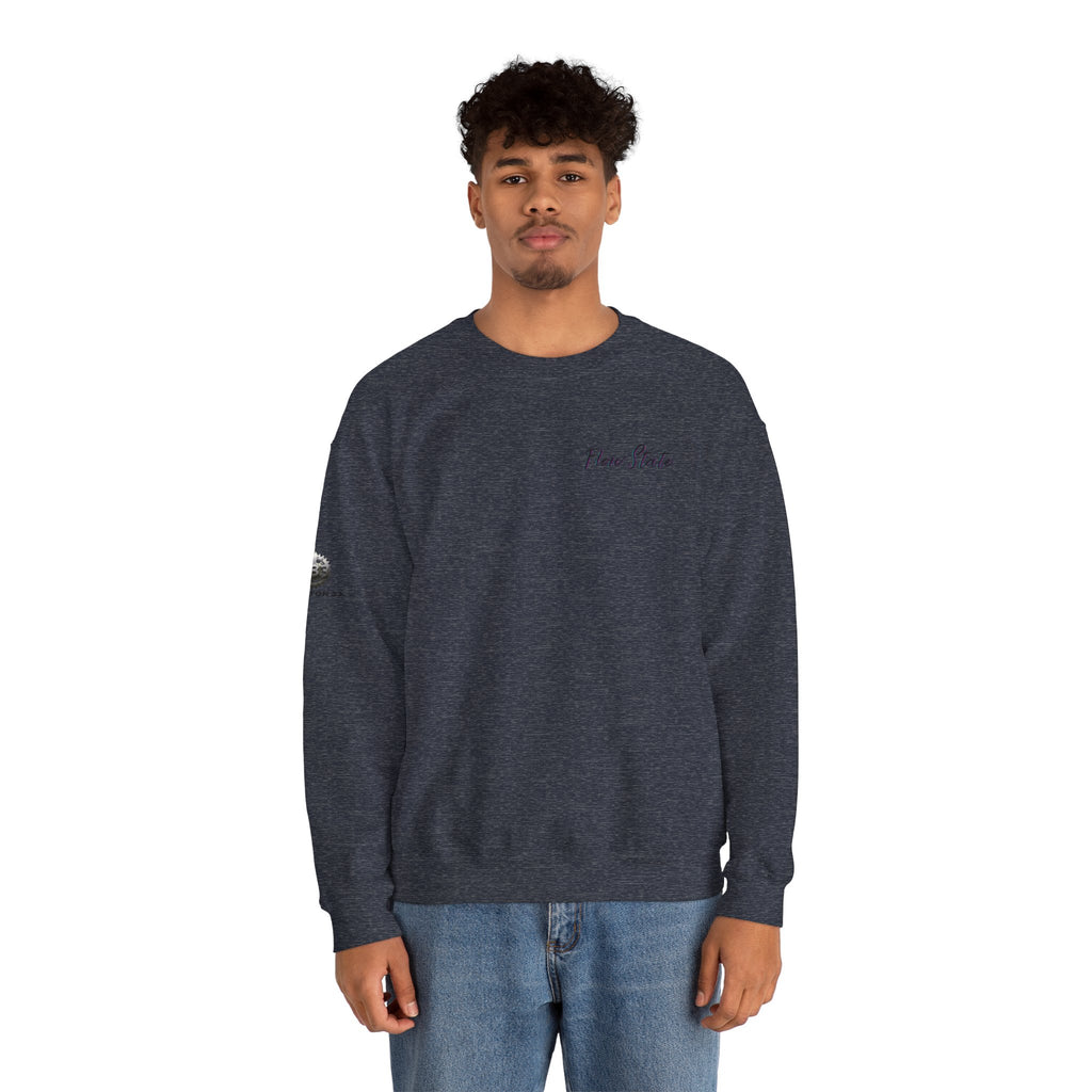 “Flow State” Crewneck Sweatshirt- Sleeve Print Affirmation