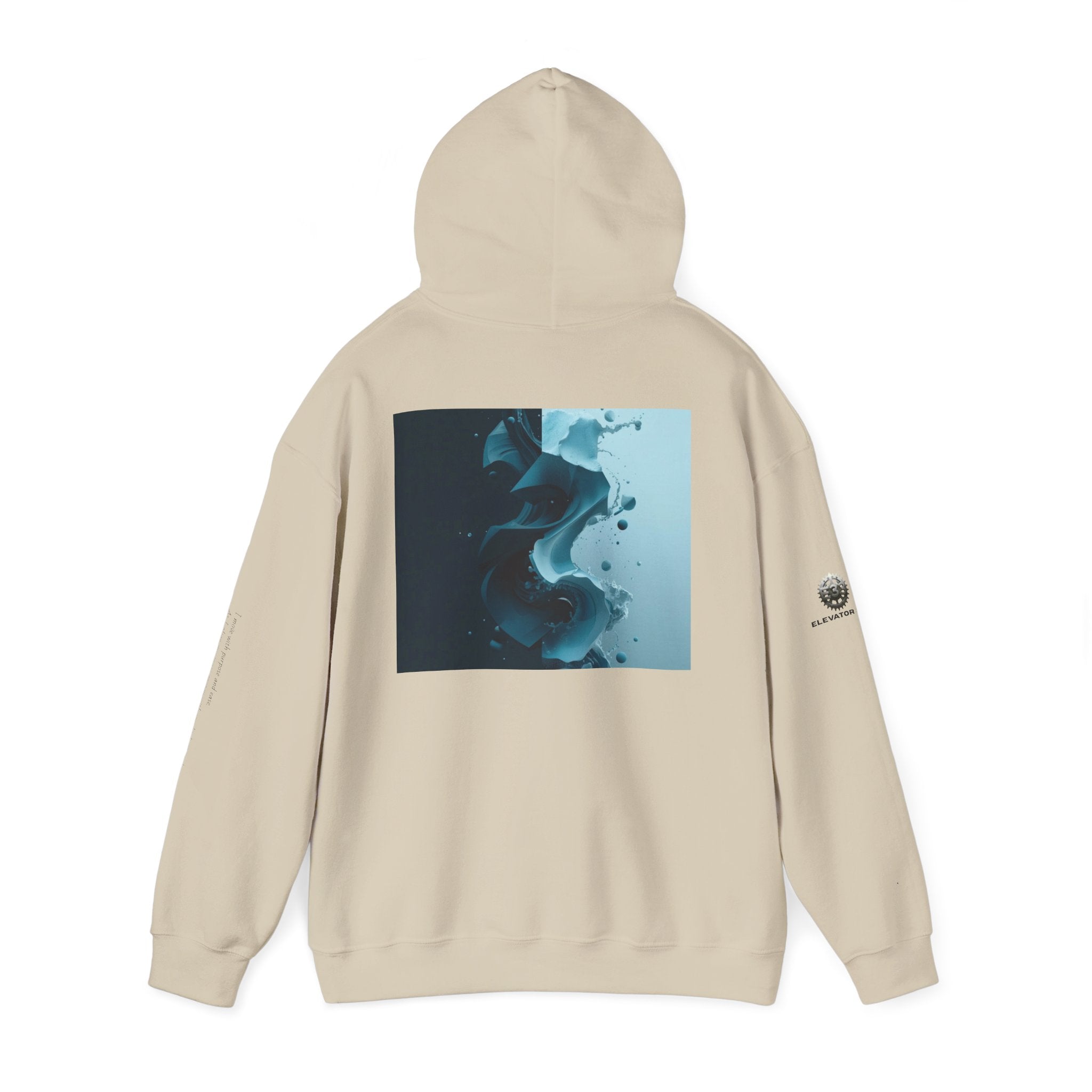 “Shifted State” Hoodie- Sleeve Print Affirmation