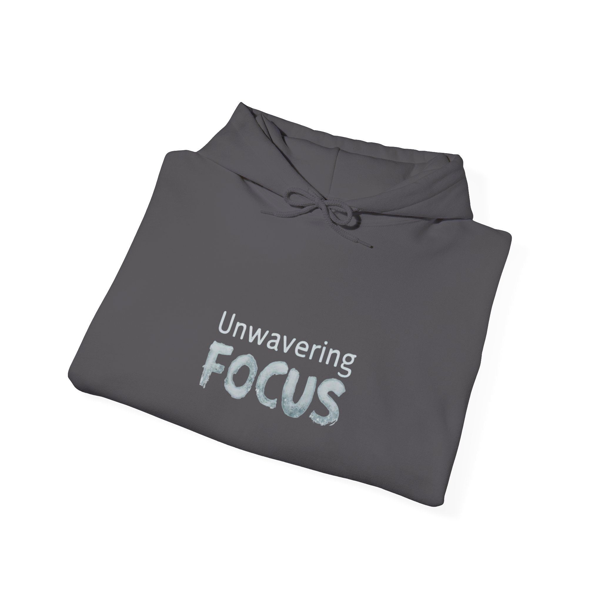 “Unwavering Focus” Hoodie- Sleeve Print Affirmation