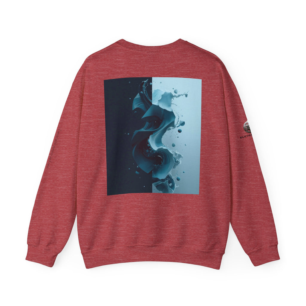 “Shifted State” Crewneck Sweatshirt- Sleeve Print Affirmation