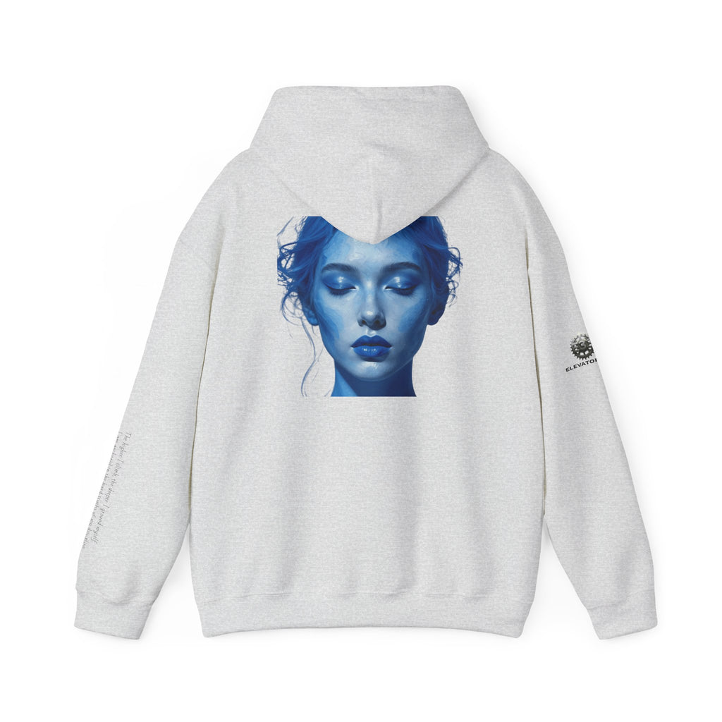 “Flow State” Hoodie- Sleeve Printed Affirmation