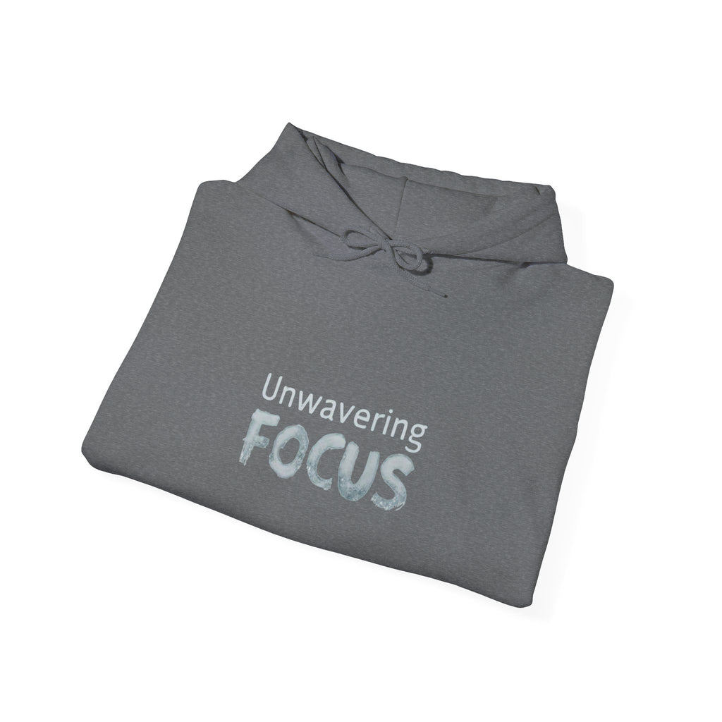 “Unwavering Focus” Hoodie- Sleeve Print Affirmation