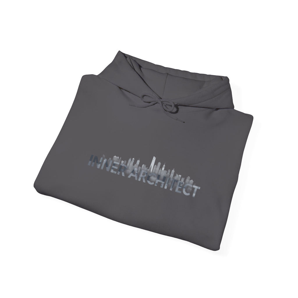 "Inner Architect" Hoodie Sweatshirt- Sleeve Printed Affirmation