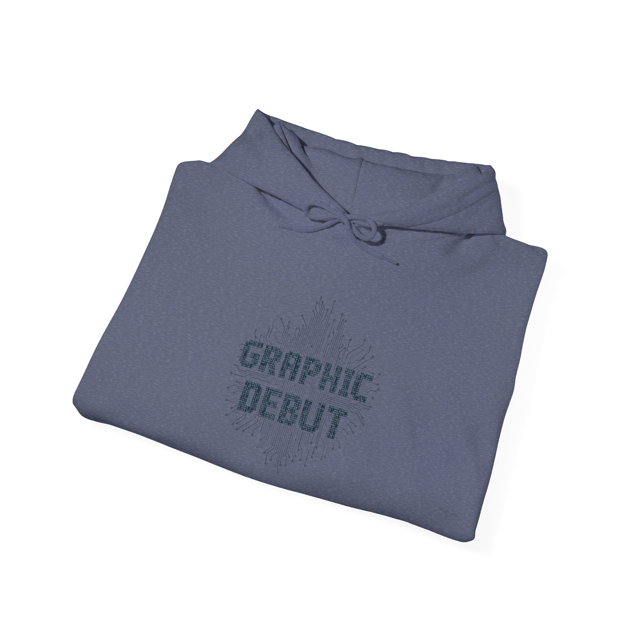 “Graphic Debut” Hoodie- Sleeve Printed Affirmation