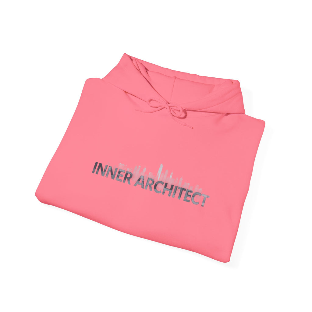 "Inner Architect" Hoodie Sweatshirt- Sleeve Printed Affirmation