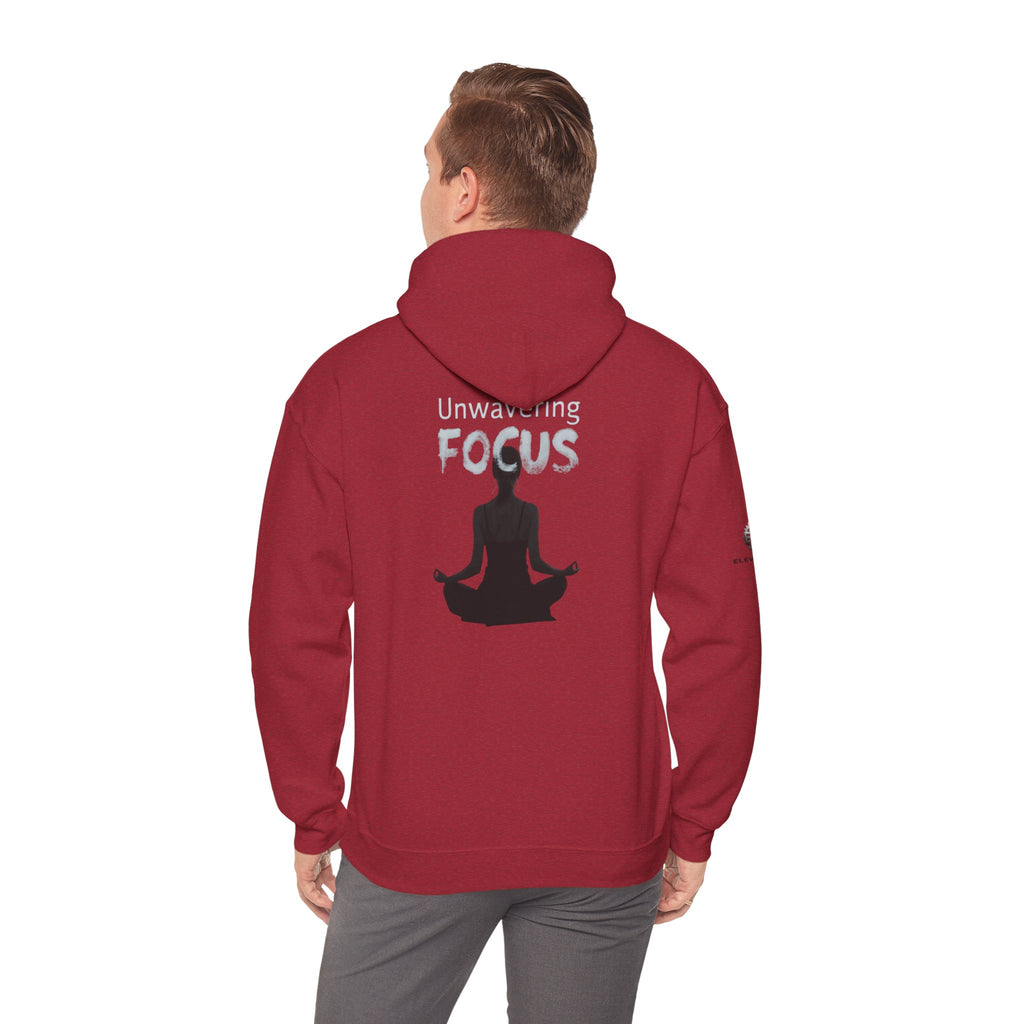 “Unwavering Focus” Hoodie- Sleeve Print Affirmation