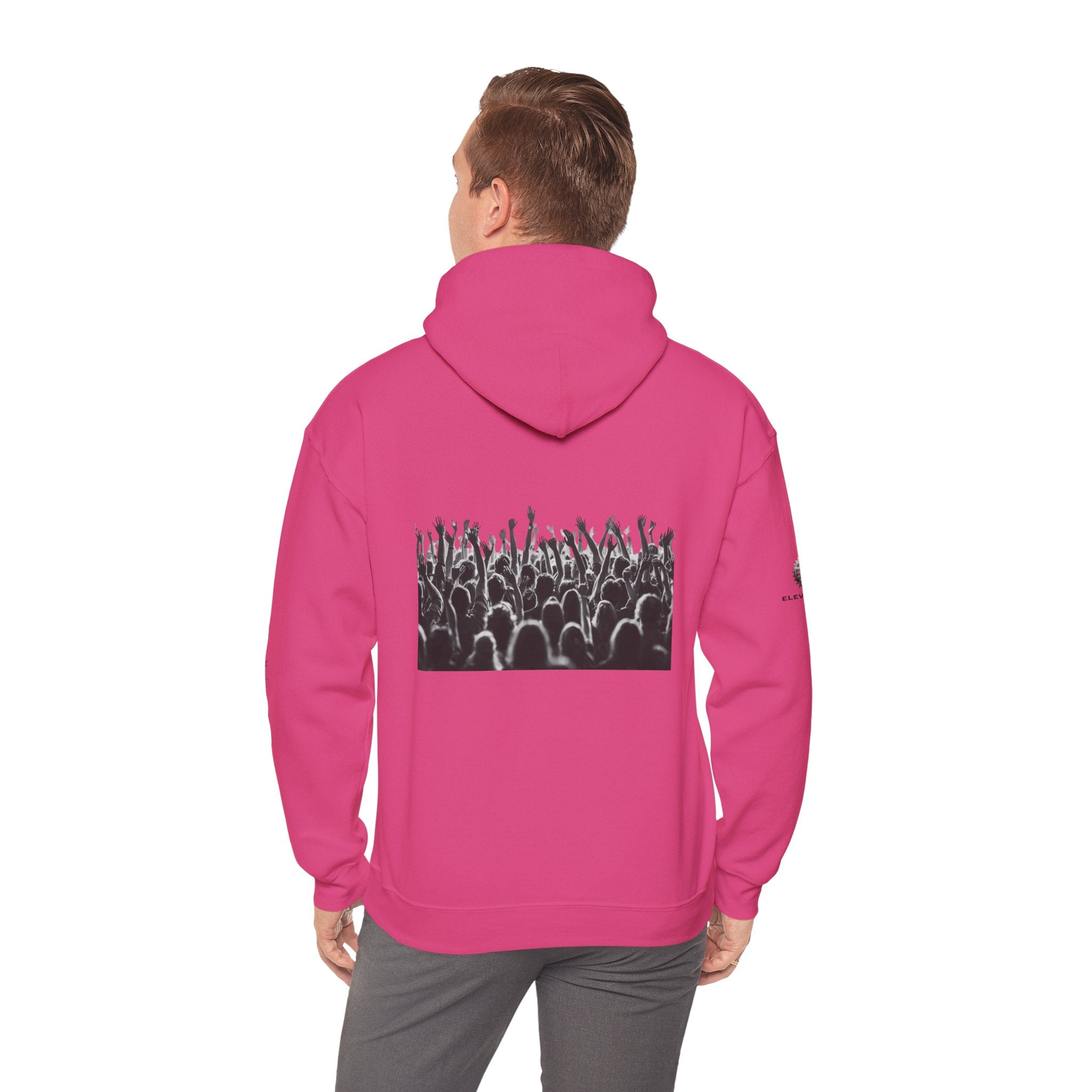 “Graphic Debut” Hoodie- Sleeve Printed Affirmation