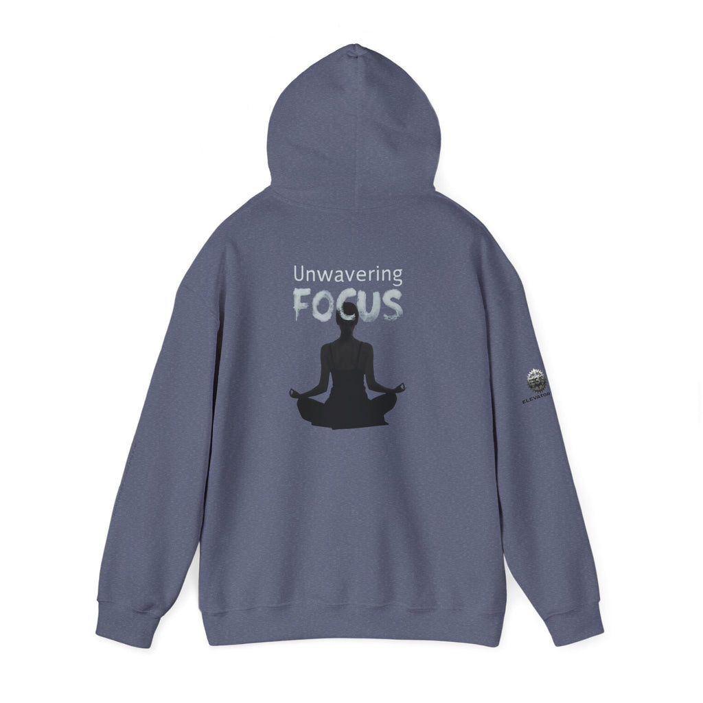 “Unwavering Focus” Hoodie- Sleeve Print Affirmation