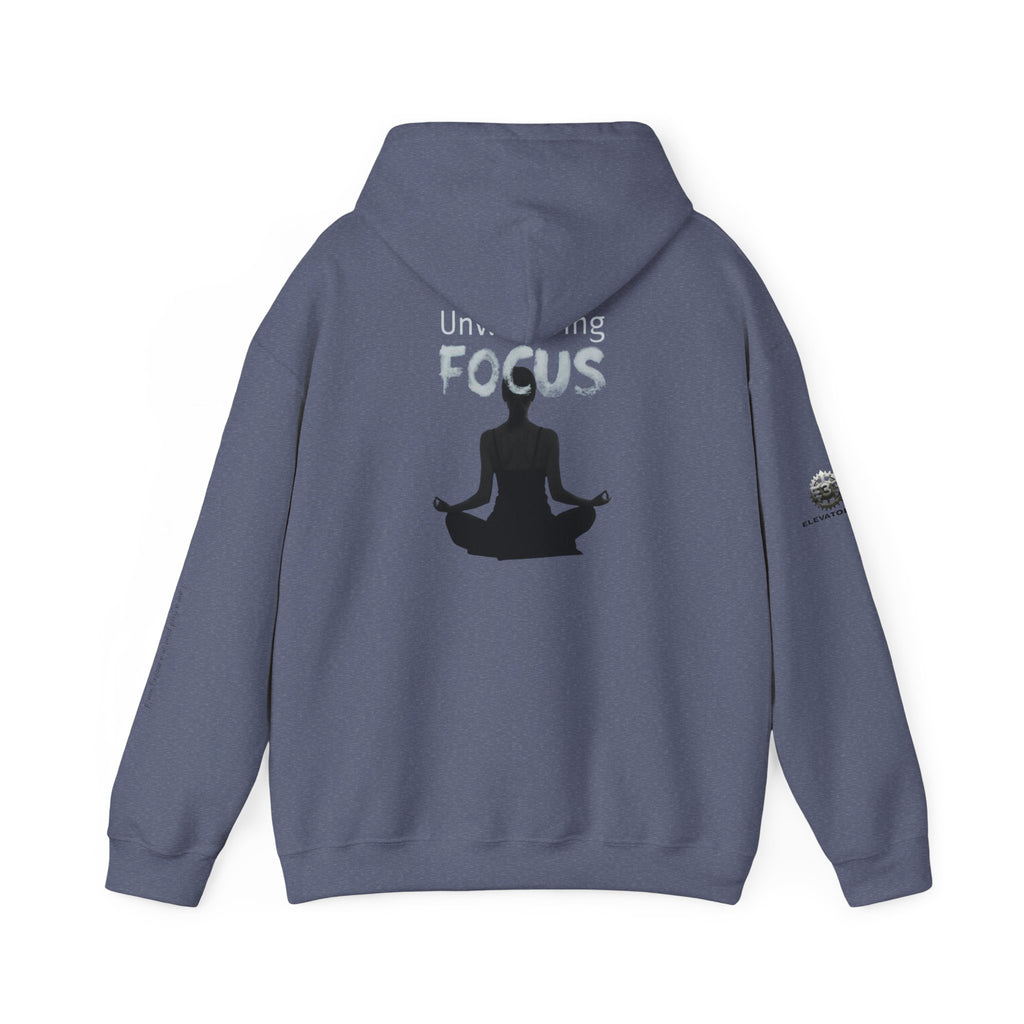 “Unwavering Focus” Hoodie- Sleeve Print Affirmation