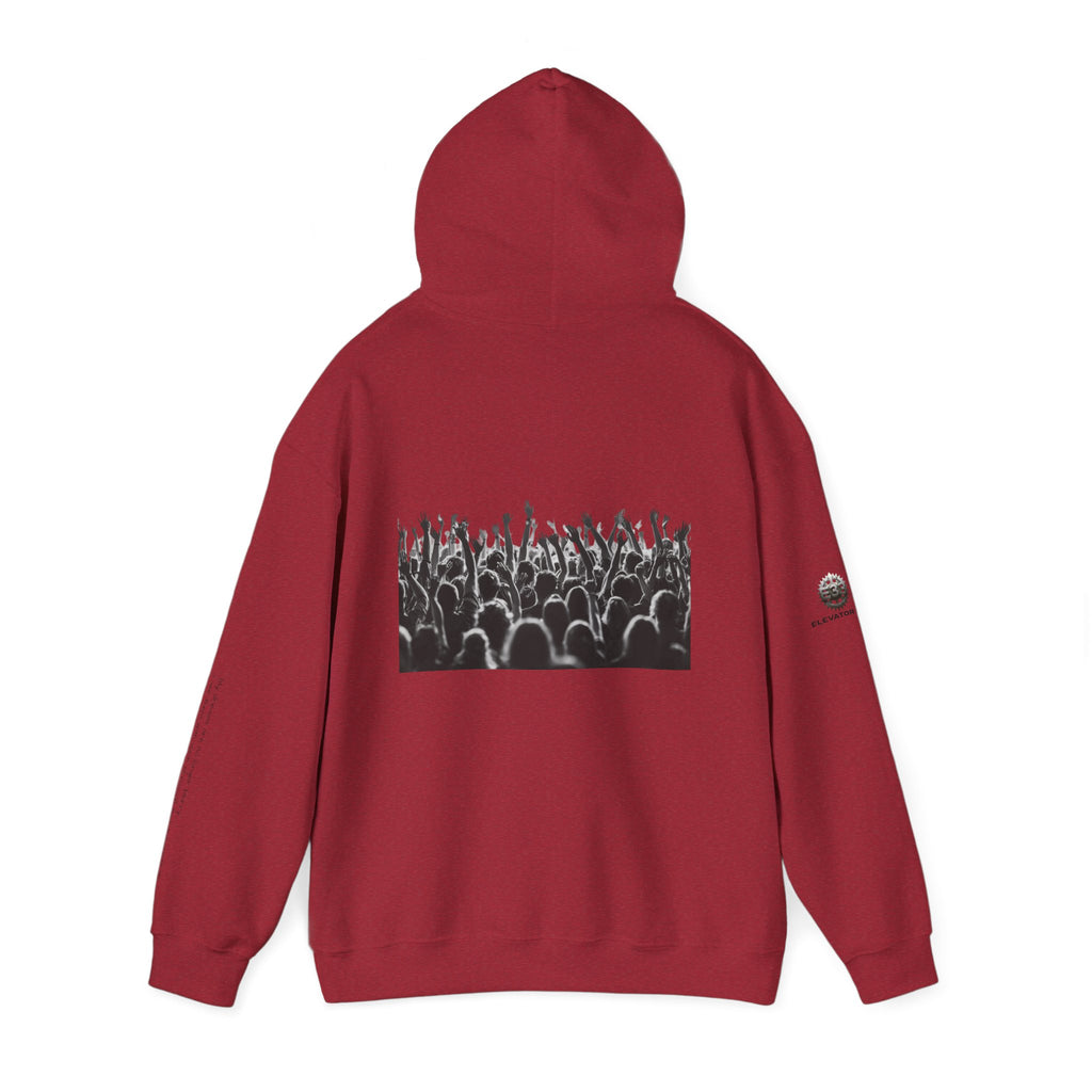 “Graphic Debut” Hoodie- Sleeve Printed Affirmation