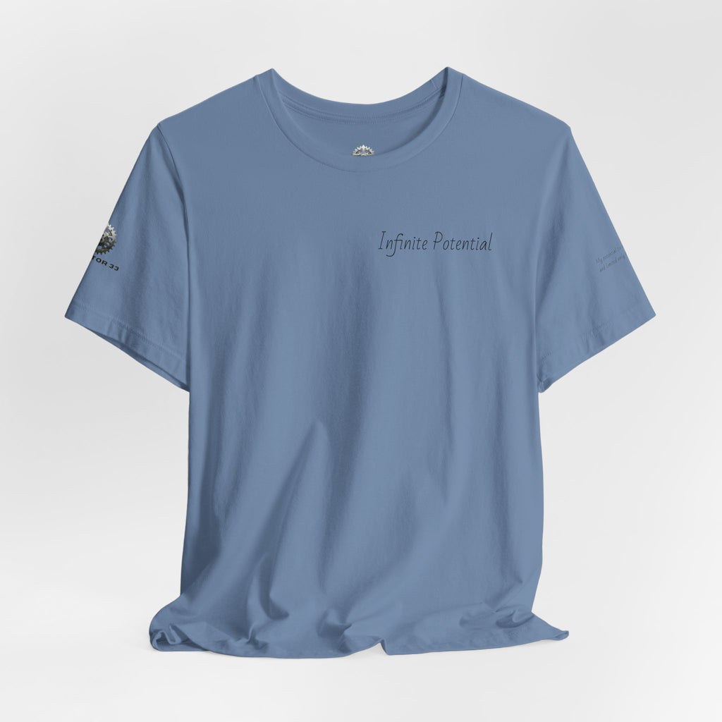 Infinite Potential Tee — "My potential to succeed is only limited by my imagination."