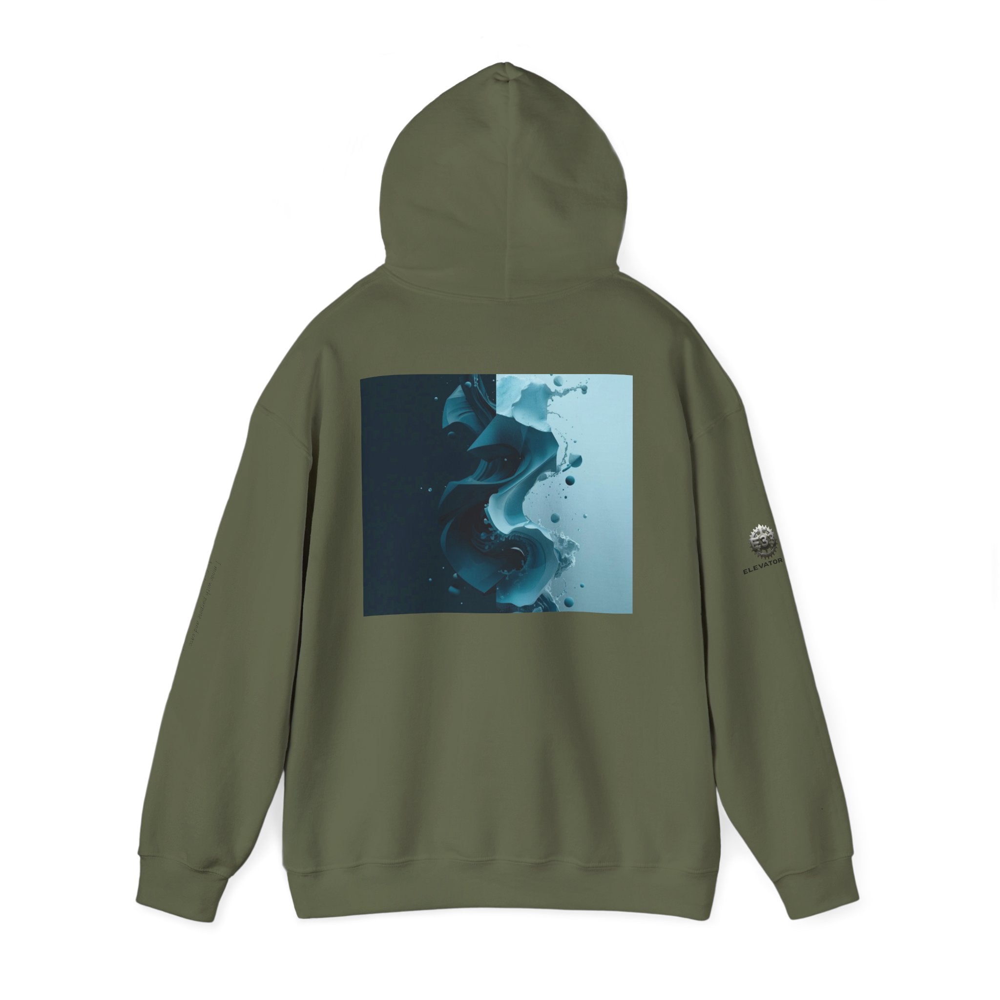 “Shifted State” Hoodie- Sleeve Print Affirmation