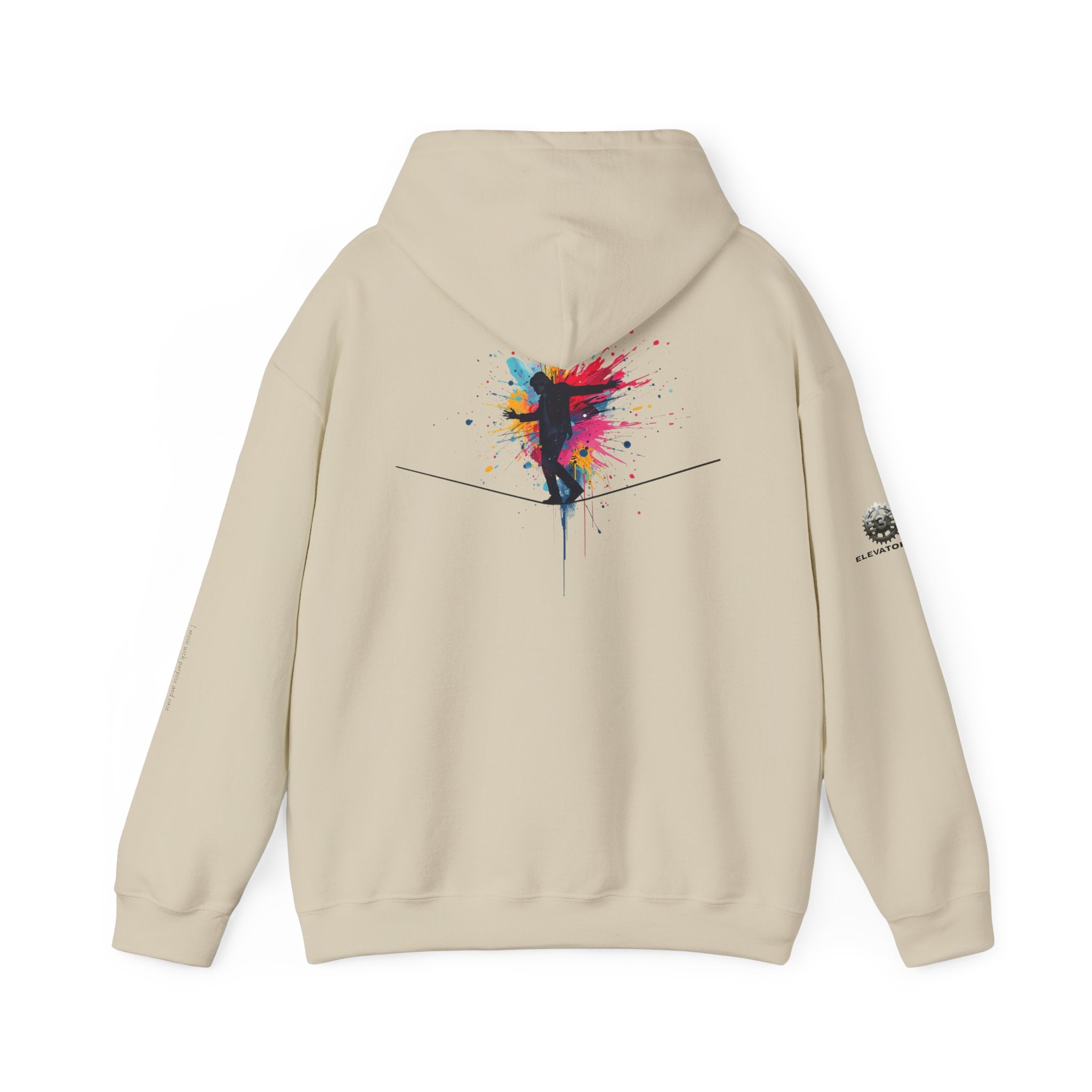 “Alignment > Effort” Hoodie - Sleeve Print Affirmation