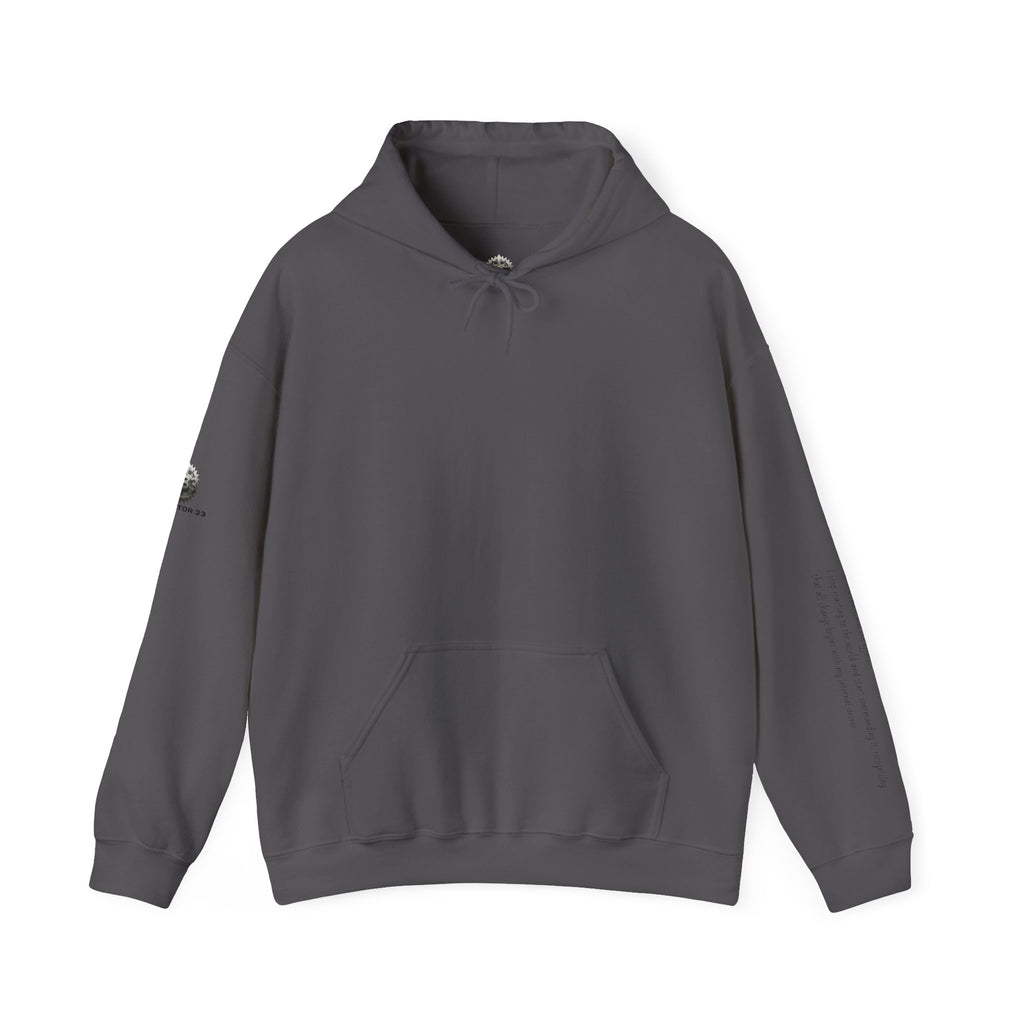 “Core Radiance” Hoodie-  Sleeve Print Affirmation