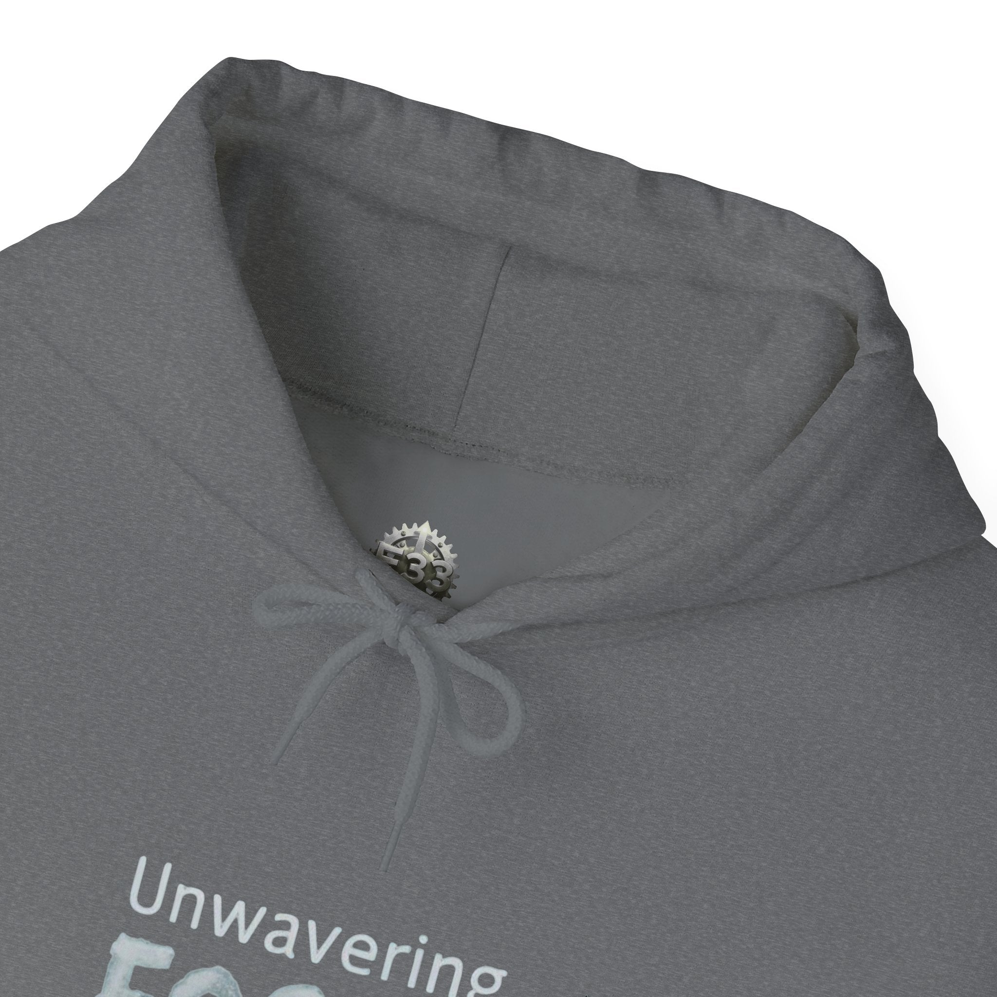 “Unwavering Focus” Hoodie- Sleeve Print Affirmation