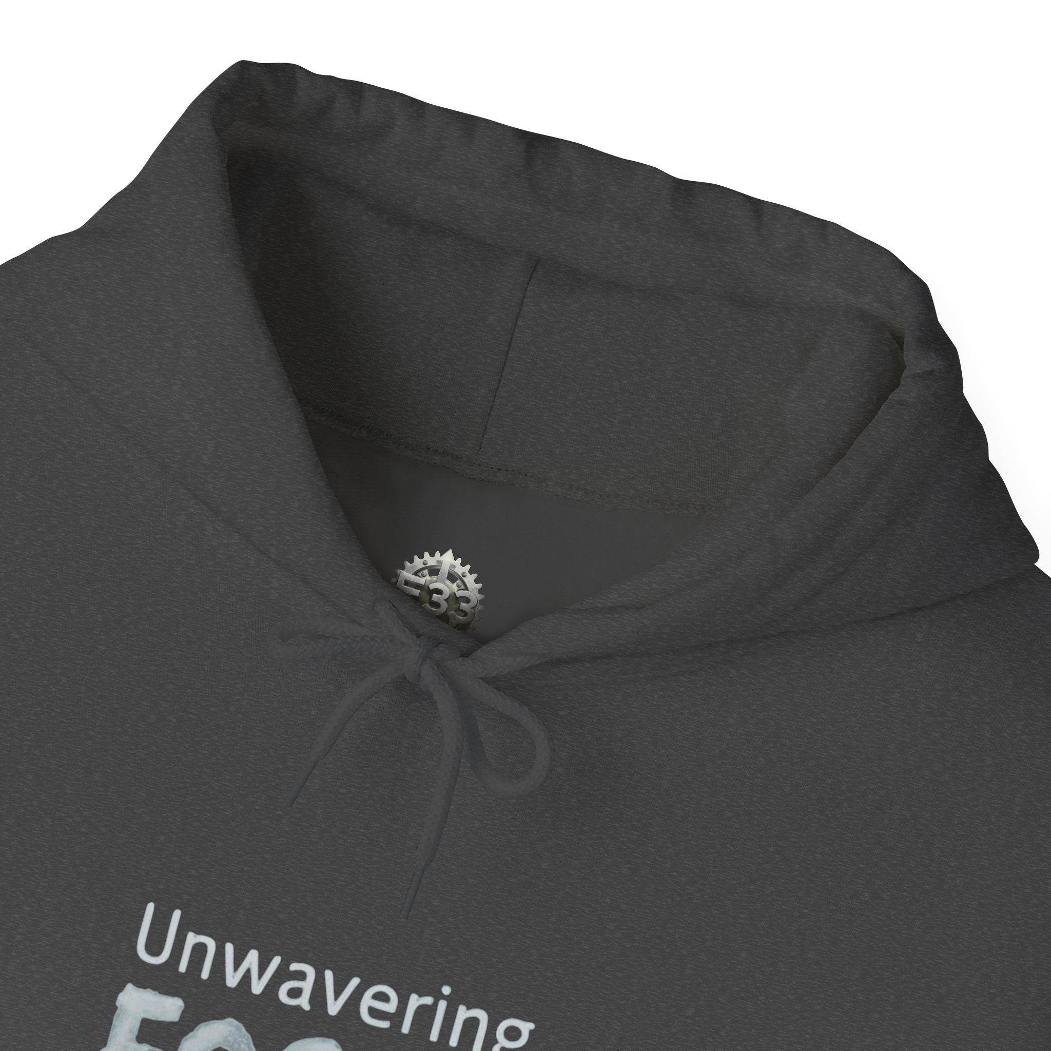 “Unwavering Focus” Hoodie- Sleeve Print Affirmation