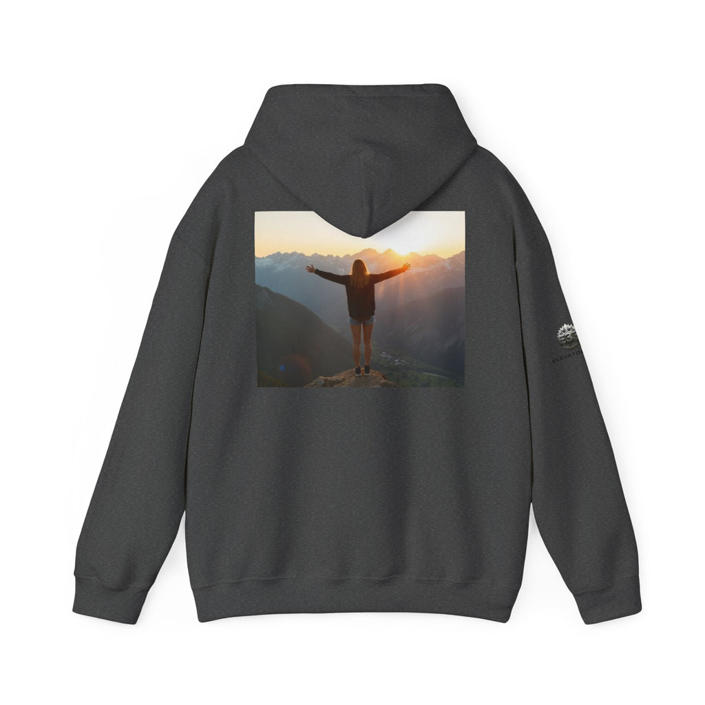 “View Point” Hoodie- Sleeve Print Affirmation