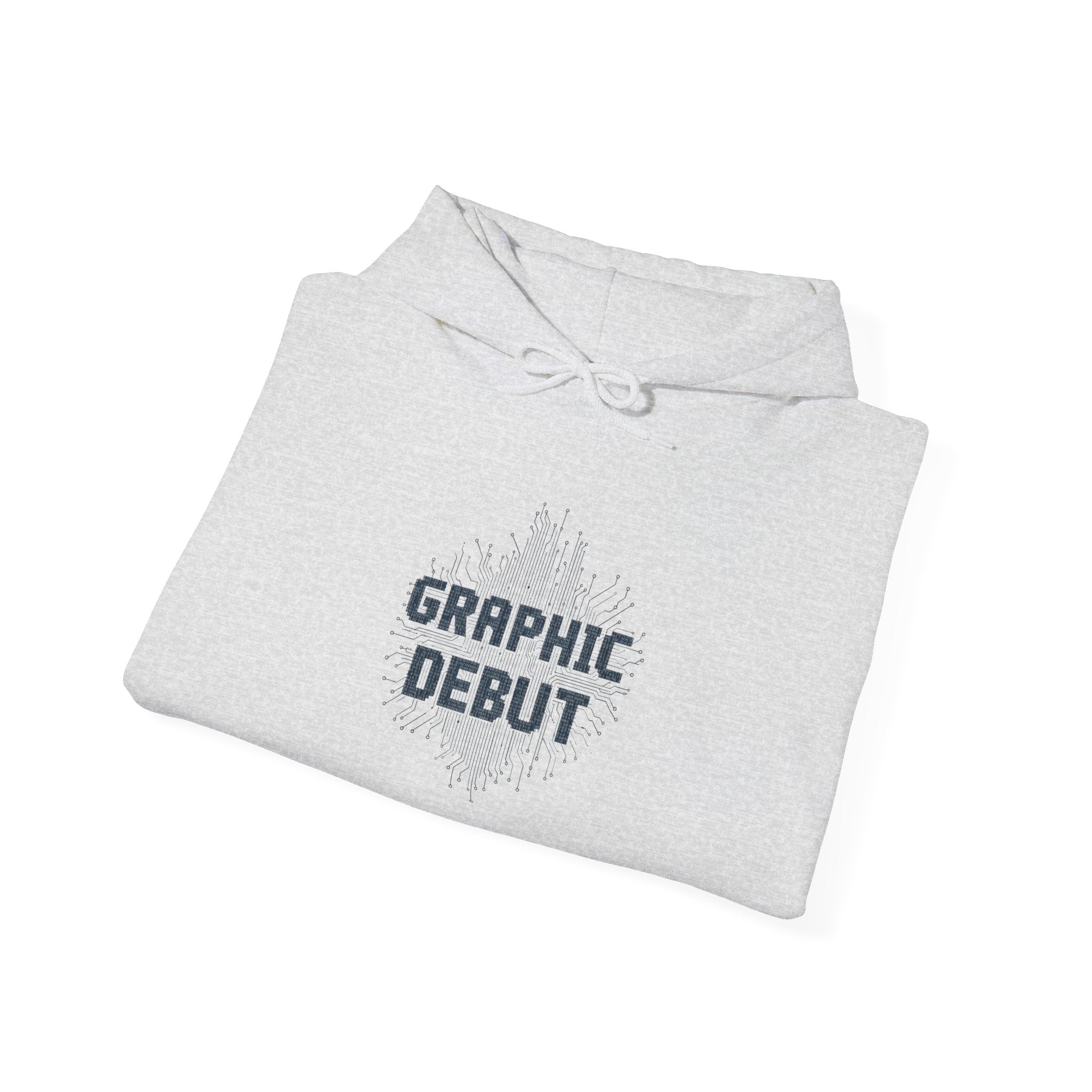 “Graphic Debut” Hoodie- Sleeve Printed Affirmation