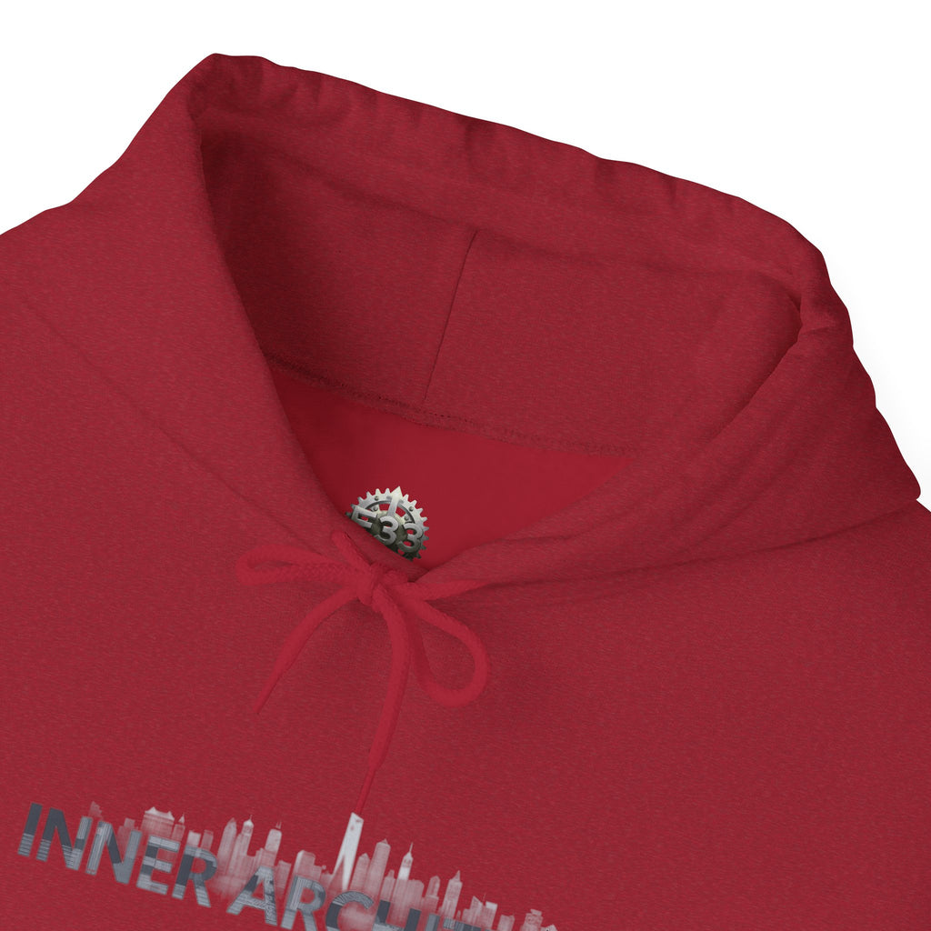 "Inner Architect" Hoodie Sweatshirt- Sleeve Printed Affirmation