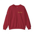 "View Point" Crewneck - Heavyweight Sleeve Print Sweatshirt
