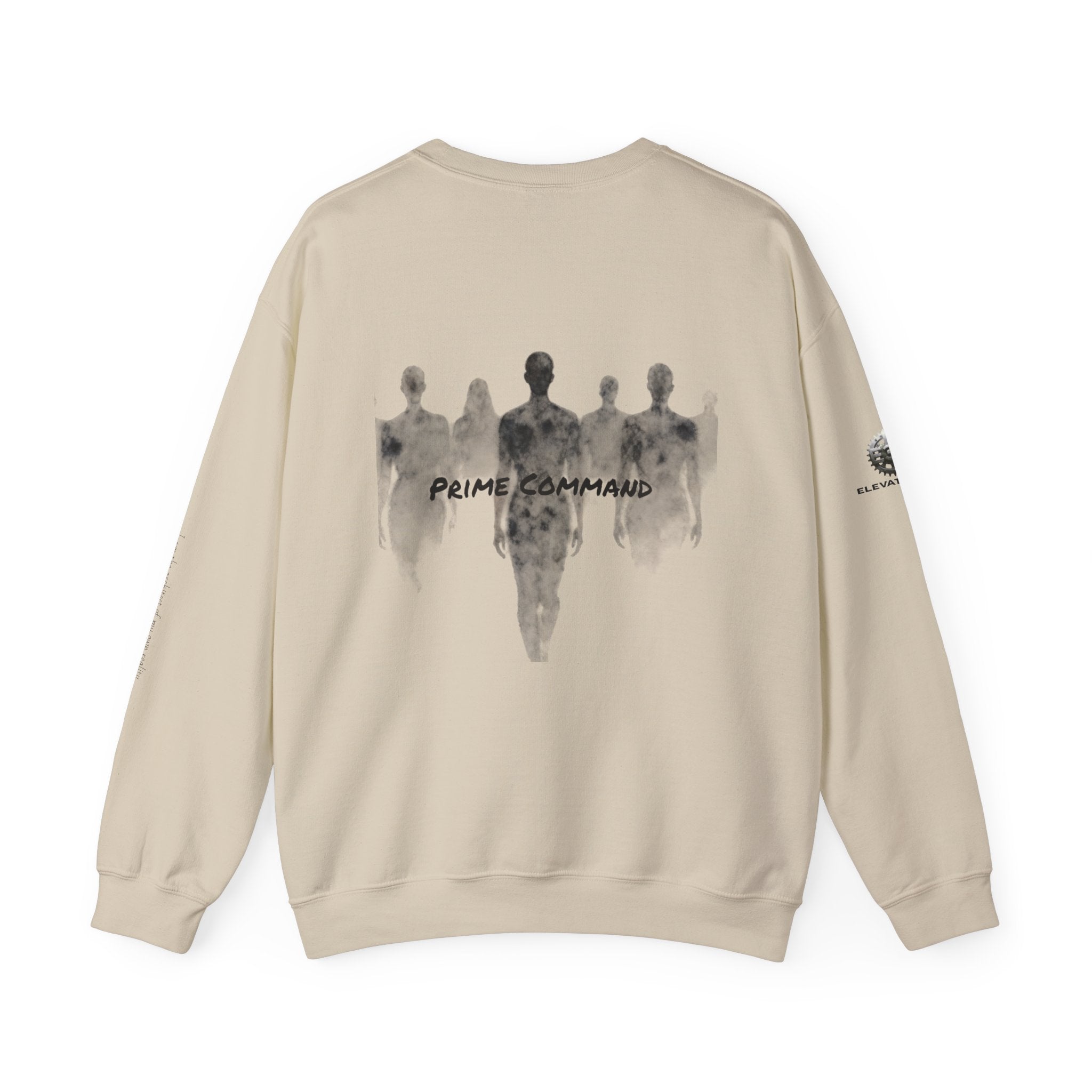 “Prime Command” Hoodie- Sleeve Print Affirmation