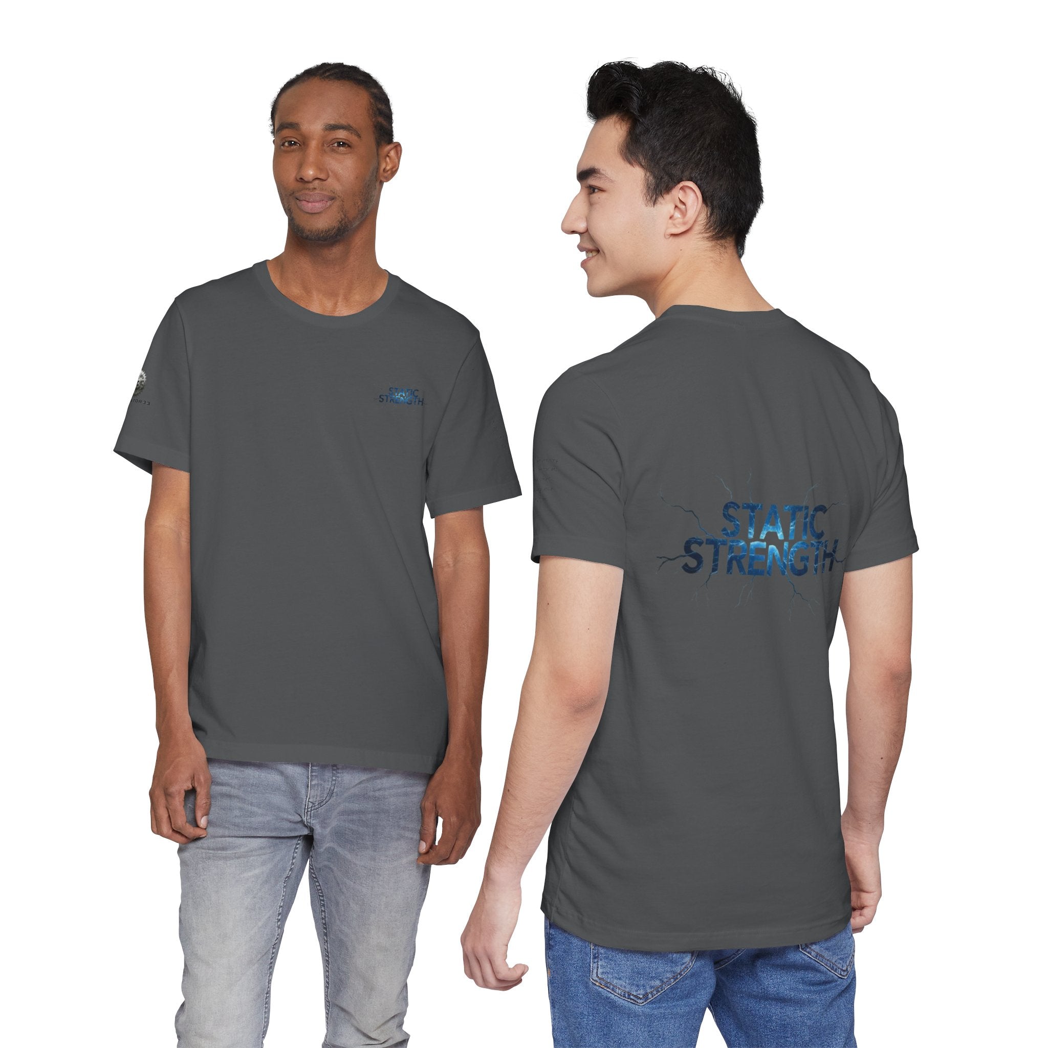 Static Strength T-Shirt — 'In the chaos, I am unmoving' Motivational Tee