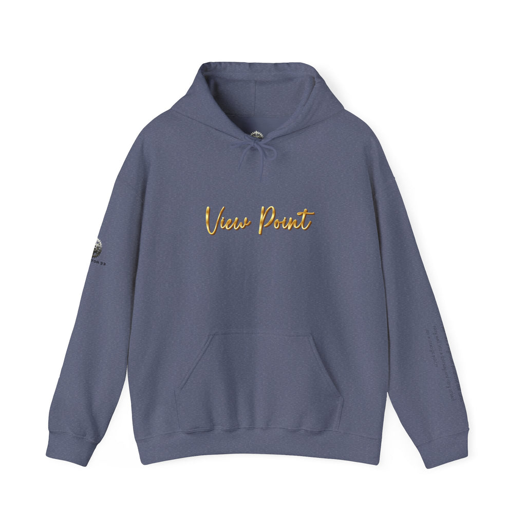 “View Point” Hoodie- Sleeve Print Affirmation